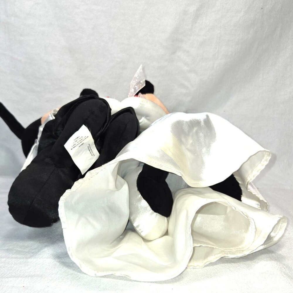 Disney 2003 Vintage Mickey Mouse Minnie Mouse Groom Bridal Wedding Plush Gift - Picture 8 of 10